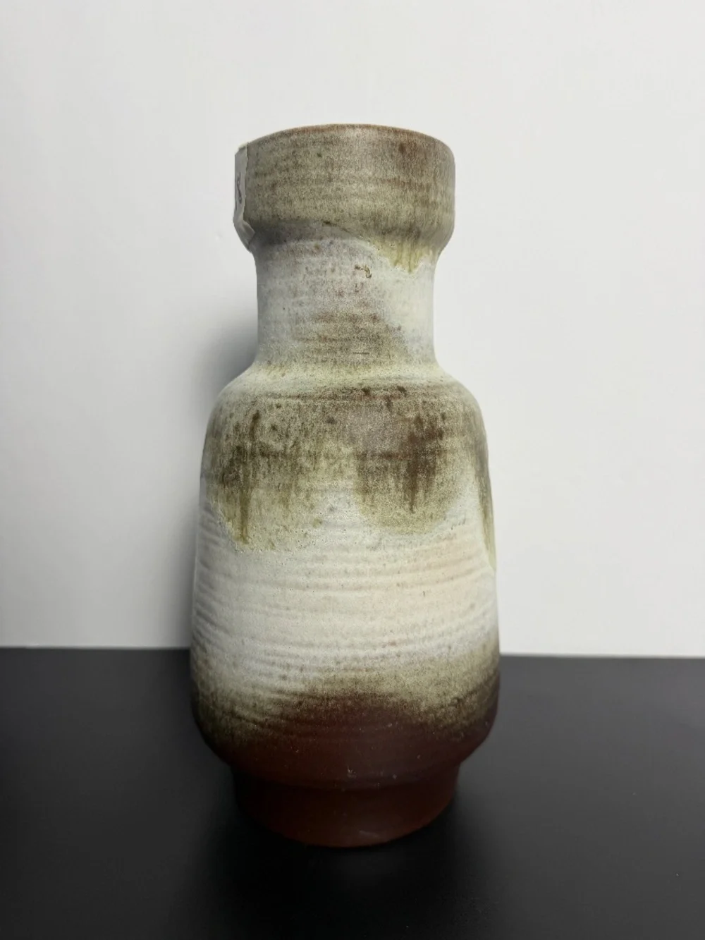 Vintage Carstens Tönnieshof W Germany 7606-25 Fat Lava MCM Art Pottery Vase